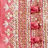 Flamingo Pink Anarkali Suit with Linear Buta Embroidered