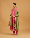 Mohey Women Pink Enchantment Stitched Suit image number 2