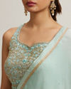 alt message - Mohey Women Exquisite Blue Lehenga image number 3