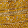 Vivid Yellow Silk with Hand Embroidery Lehenga