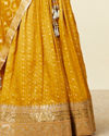 Mohey Women Mustard Art Silk Lehenga with Embroidery image number 3