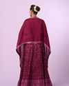 Mohey Women Wine Coloured Elegance Lehenga