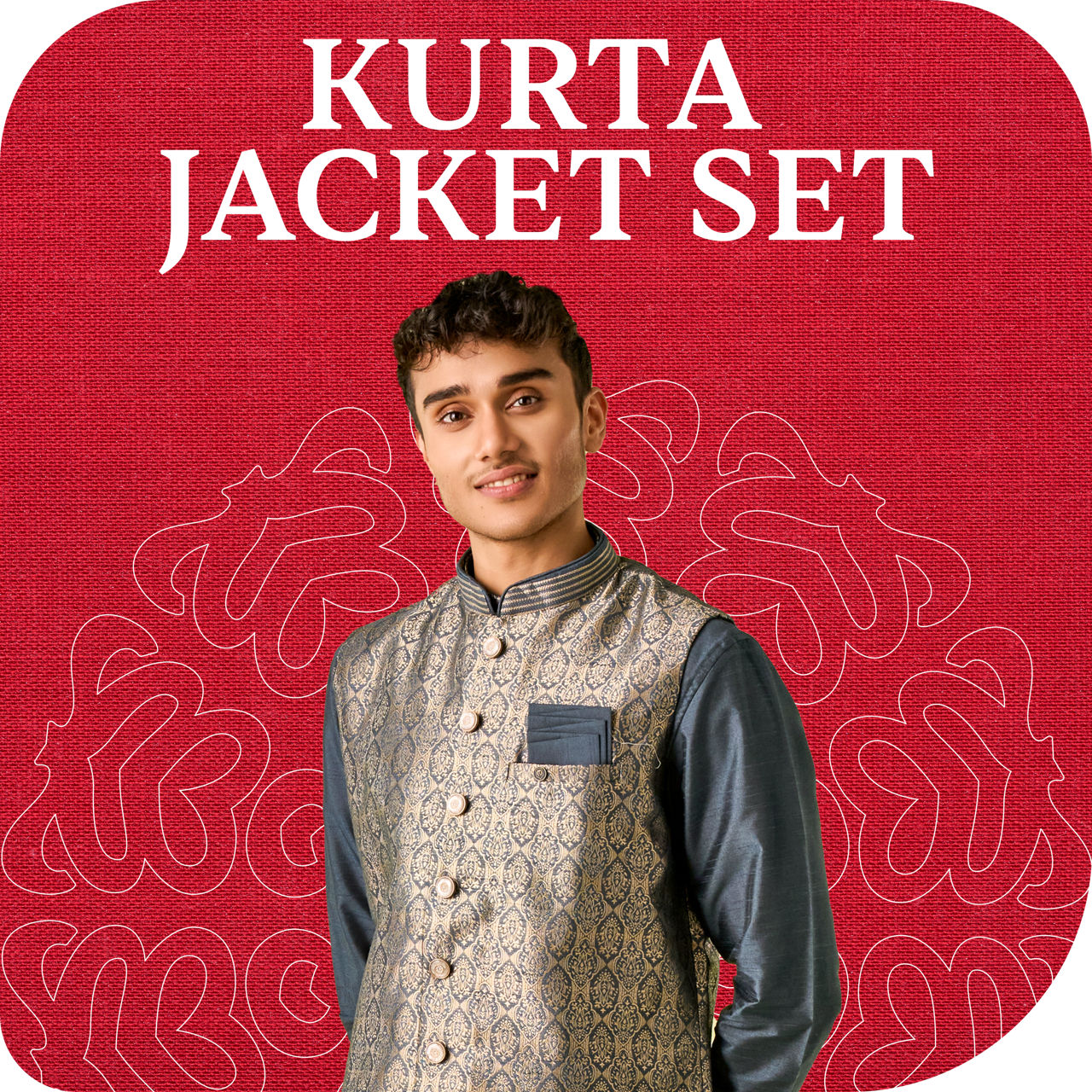 Kurta Jacket Set