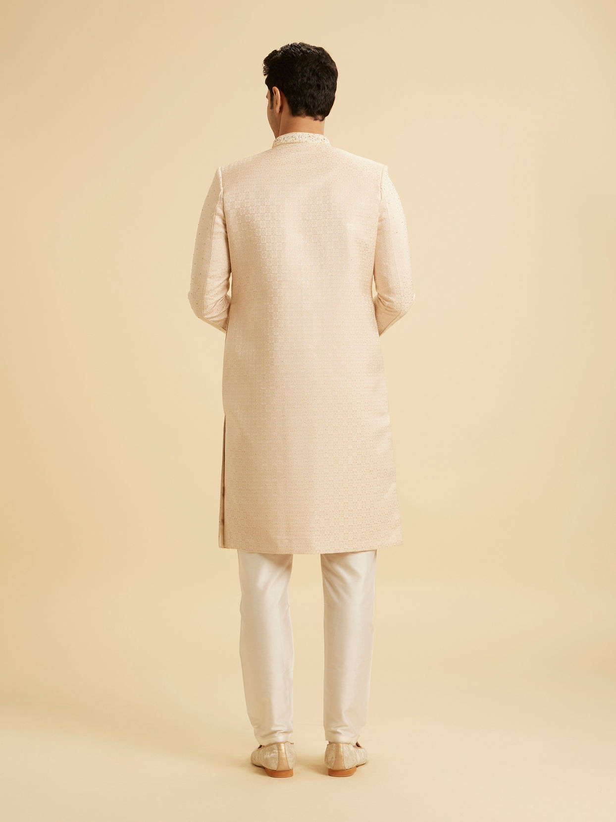 Manyavar Men Royal Peach Sherwani