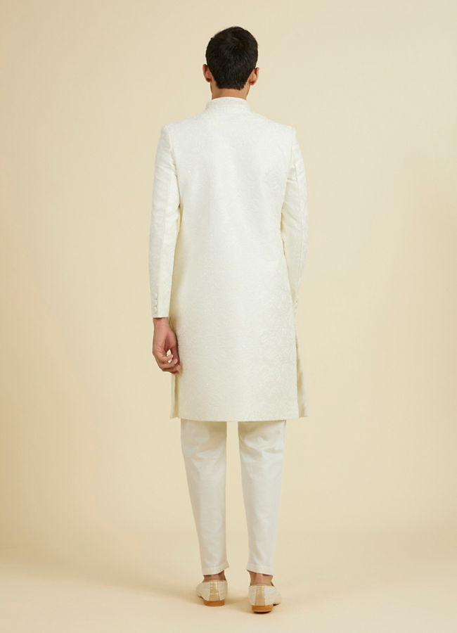Manyavar Men Ethereal Monochrome Majestic Sherwani