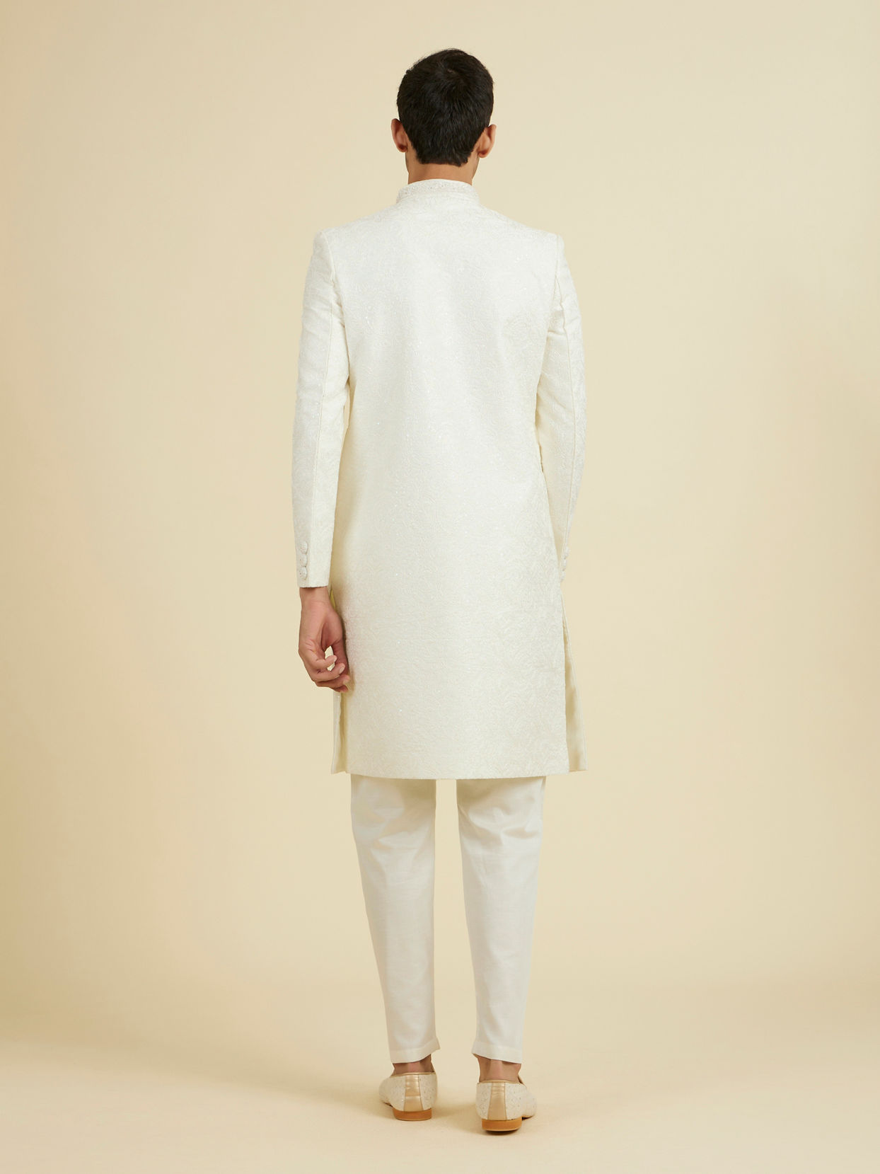 Manyavar Men Ethereal Monochrome Majestic Sherwani