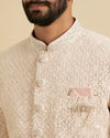 Manyavar Men Enchanting Pink Sherwani