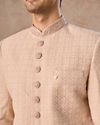 Manyavar Men Champagne Grace Sherwani