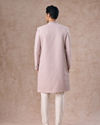 Manyavar Men Lilac Georgette Extravaganza Sherwani