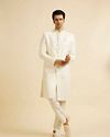 Manyavar Men Royal Cream Sherwani