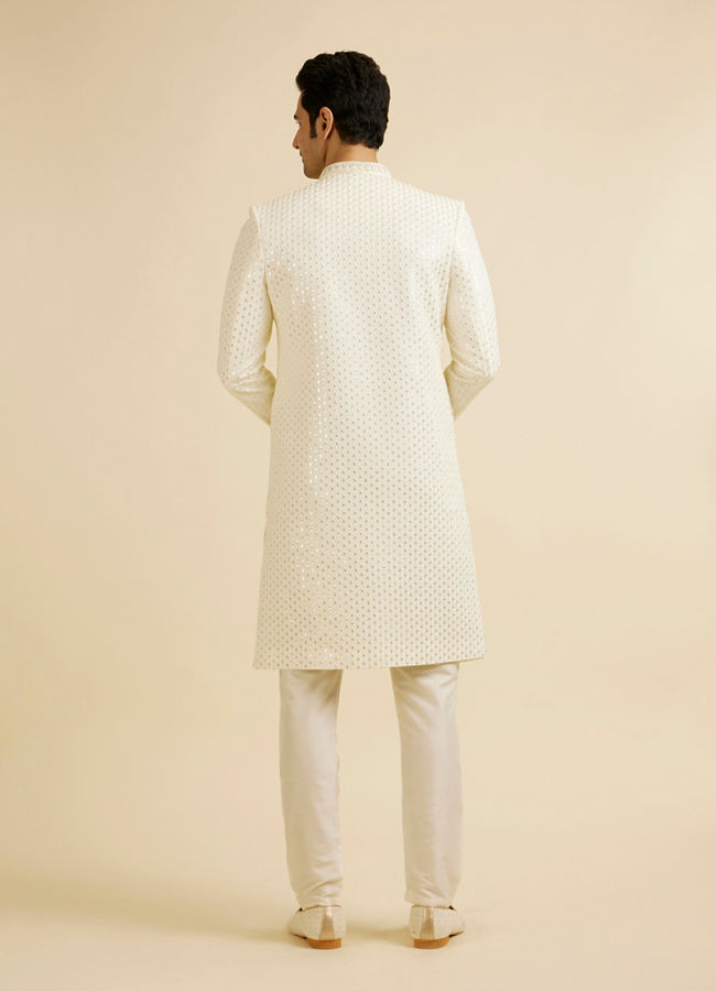 Manyavar Men Royal Cream Sherwani