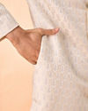 Manyavar Men Cream Radiance Sherwani