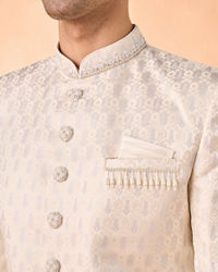 Manyavar Men Cream Radiance Sherwani