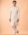 Manyavar Men Cream Radiance Sherwani