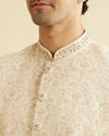Manyavar Men Beige Majesty Sherwani