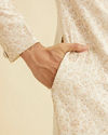 Manyavar Men Beige Majesty Sherwani