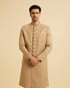 Beige Grandeur Sherwani