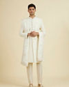 Manyavar Men Cream Elegance Sherwani