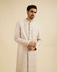 Manyavar Men Peach Radiance Sherwani