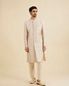 Manyavar Men Peach Radiance Sherwani
