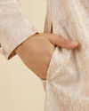 Manyavar Men Peach Radiance Sherwani