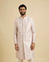 Manyavar Men Majestic Pink Sherwani image number 0