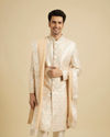 Peach Extravaganza Sherwani