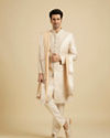 Manyavar Men Peach Extravaganza Sherwani