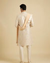 Manyavar Men Peach Extravaganza Sherwani