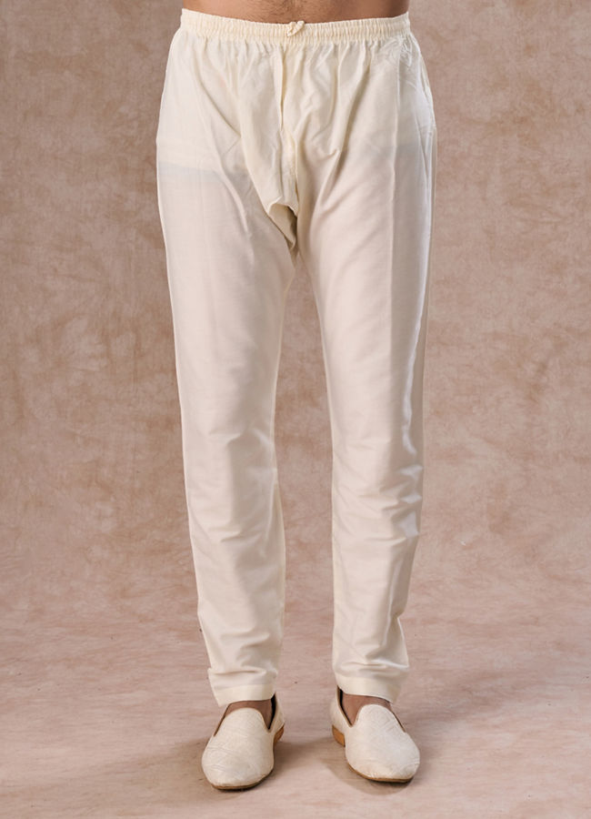 Manyavar Men Cream Colored Sherwani