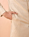 Manyavar Men Regal Beige Sherwani