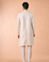 Manyavar Men Warm White Illicit Elegance Sherwani