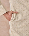 Manyavar Men Cream Luxurious Sherwani