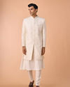 Manyavar Men Regal Cream Elegance Sherwani