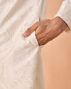 Manyavar Men Regal Cream Elegance Sherwani