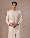 Regal Cream Brocade Sherwani