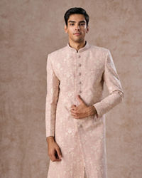 Manyavar Men Dusty Pink Splendour Sherwani