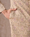 Manyavar Men Regal Fawn Sherwani Set