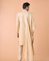 Manyavar Men Regal Beige Sherwani Ensemble