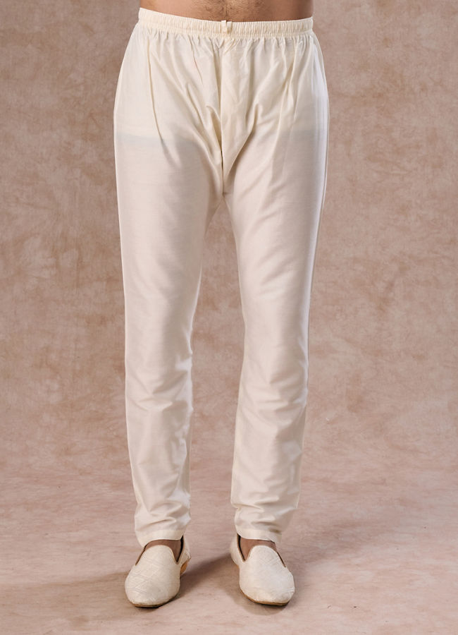 Manyavar Men Cream Elegance Sherwani