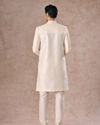 Manyavar Men Cream Elegance Sherwani