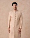 Peach Elegance Sherwani