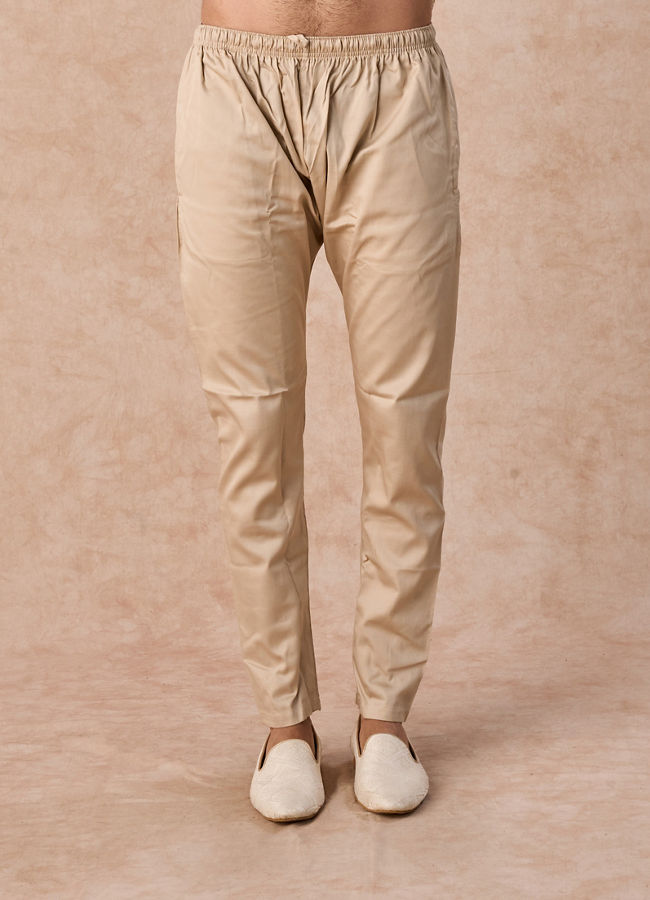 Manyavar Men Walnut Beige Grandeur Sherwani