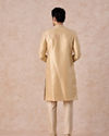 Manyavar Men Fawn Splendor Sherwani