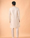 Manyavar Men Exquisite Cream Ensemble Sherwani