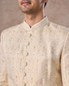 Manyavar Men Exquisite Gold Splendor Sherwani