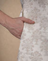 Manyavar Men Cream Brocade Hand Embroidered Sherwani