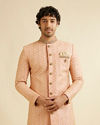 alt message - Manyavar Men Glamorous Gajaree Sherwani image number 0