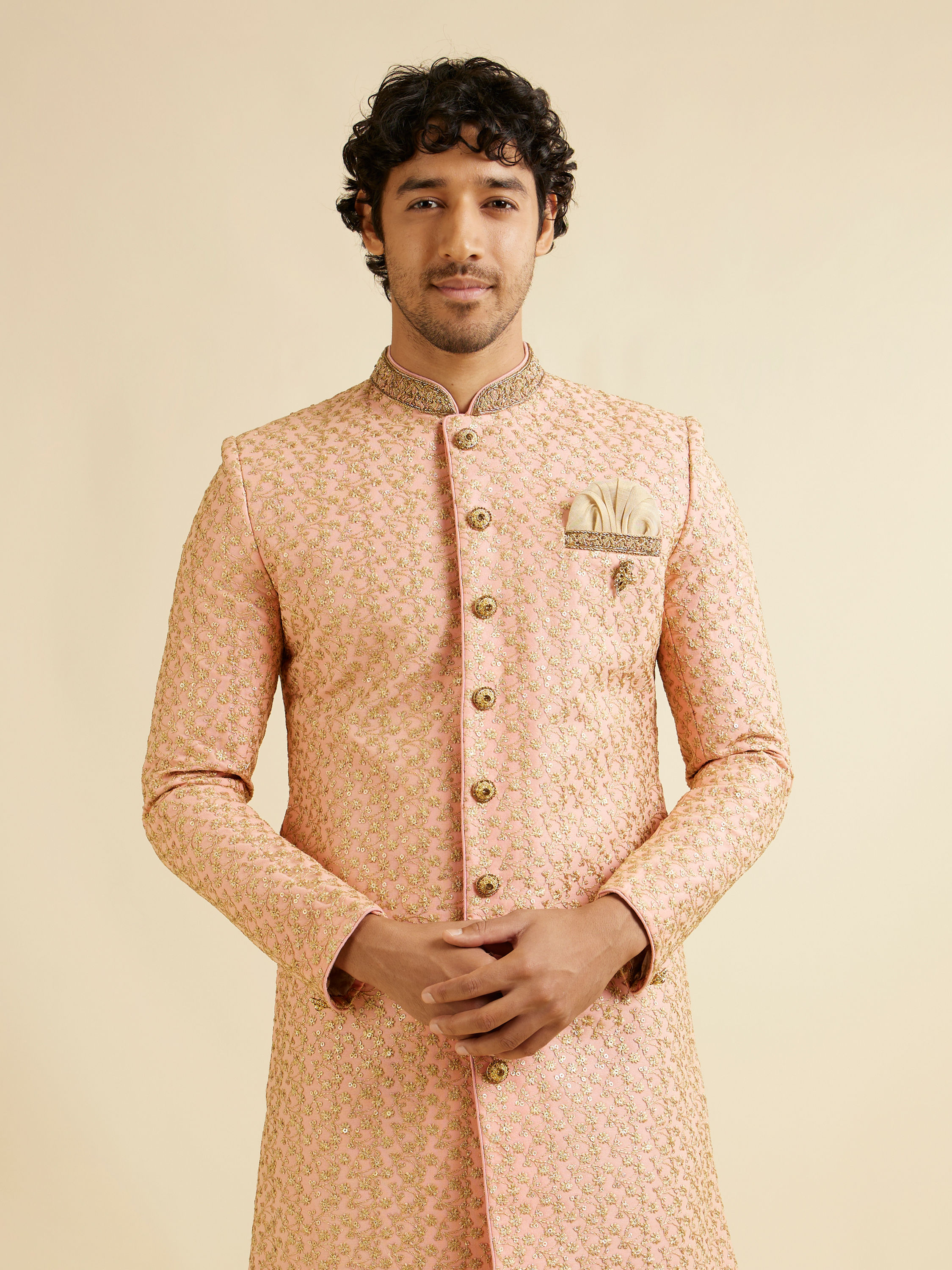 Manyavar Men Glamorous Gajaree Sherwani