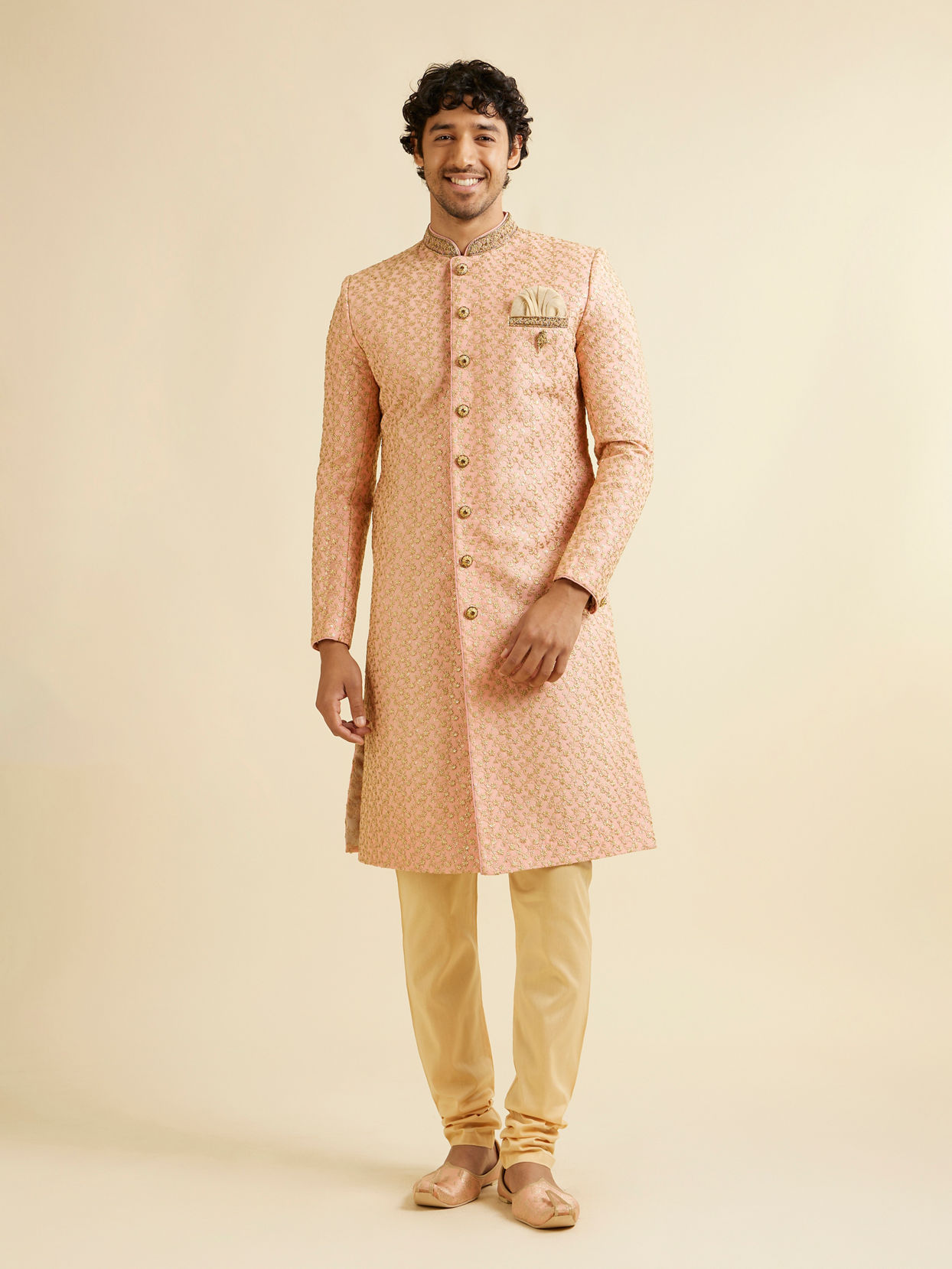 Manyavar Men Glamorous Gajaree Sherwani